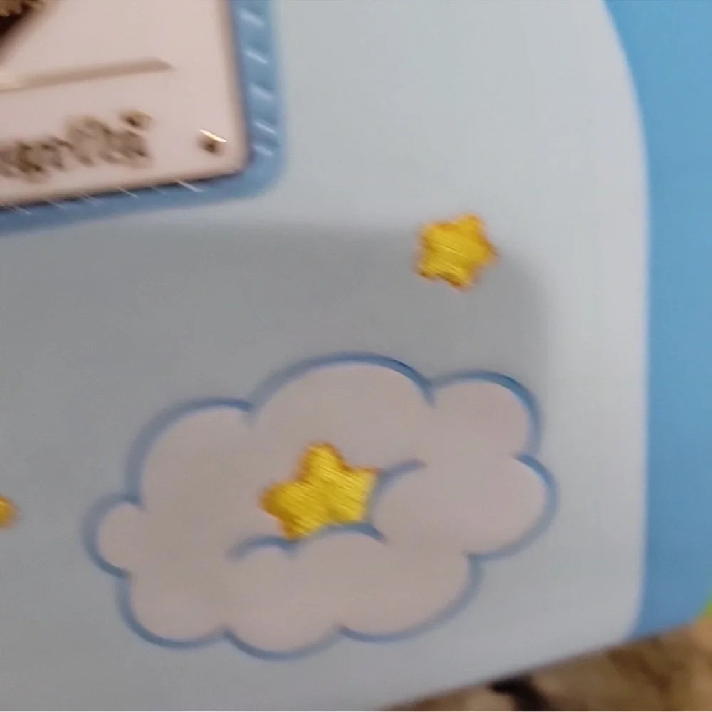 Loungefly Care Bears Blue and Green Backpack